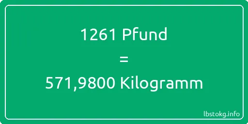 1261 lbs bis kg - 1261 Pfund bis Kilogramm