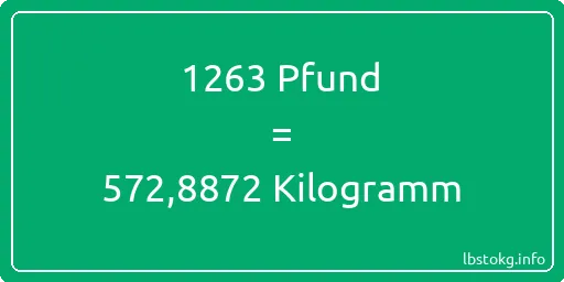 1263 lbs bis kg - 1263 Pfund bis Kilogramm