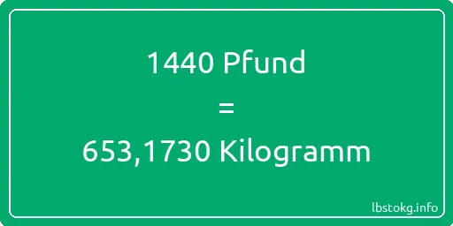 1440 lbs bis kg - 1440 Pfund bis Kilogramm