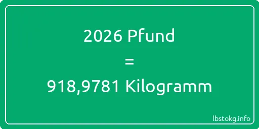 2026 lbs bis kg - 2026 Pfund bis Kilogramm