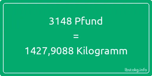 3148 lbs bis kg - 3148 Pfund bis Kilogramm