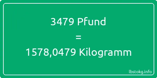 3479 lbs bis kg - 3479 Pfund bis Kilogramm