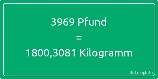 3969 lbs bis kg - 3969 Pfund bis Kilogramm