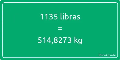 1135 libras en kg - 1135 libras en kilogramos