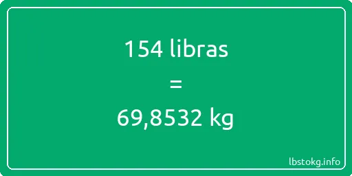 154 libras en kg - 154 libras en kilogramos