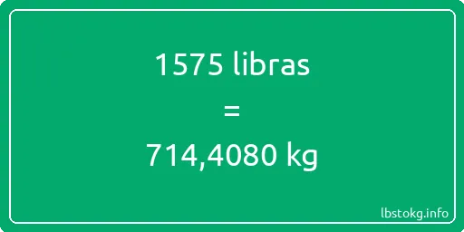 1575 libras en kg - 1575 libras en kilogramos