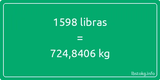 1598 libras en kg - 1598 libras en kilogramos