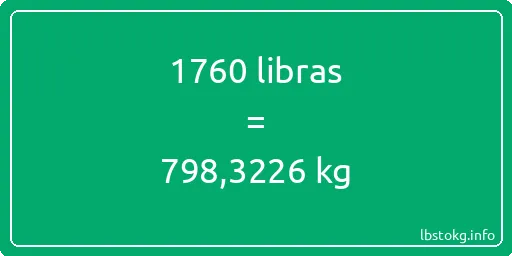 1760 libras en kg - 1760 libras en kilogramos