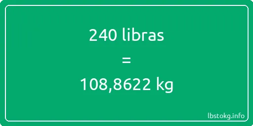 240 libras en kg - 240 libras en kilogramos