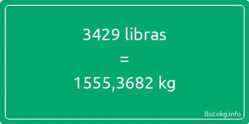 3429 libras en kg - 3429 libras en kilogramos