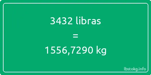 3432 libras en kg - 3432 libras en kilogramos