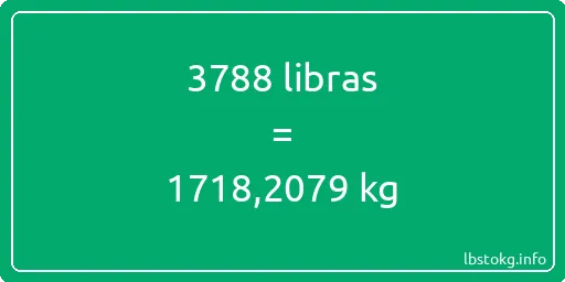 3788 libras en kg - 3788 libras en kilogramos