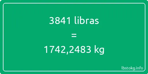 3841 libras en kg - 3841 libras en kilogramos