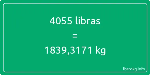 4055 libras en kg - 4055 libras en kilogramos