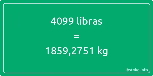 4099 libras en kg - 4099 libras en kilogramos