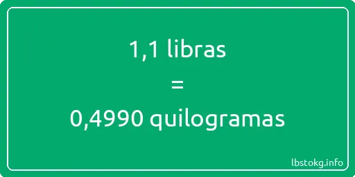 1-1 libras a quilogramas - 1-1 libras a quilogramas