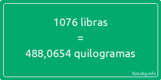 1076 libras a quilogramas - 1076 libras a quilogramas