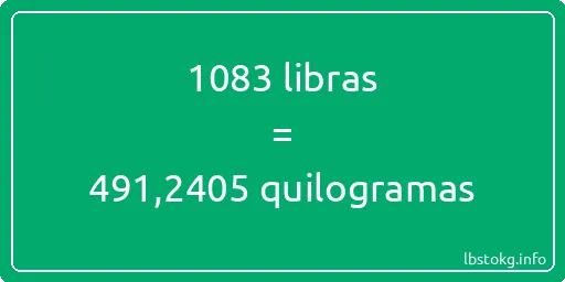 1083 libras a quilogramas - 1083 libras a quilogramas