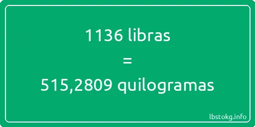 1136 libras a quilogramas - 1136 libras a quilogramas