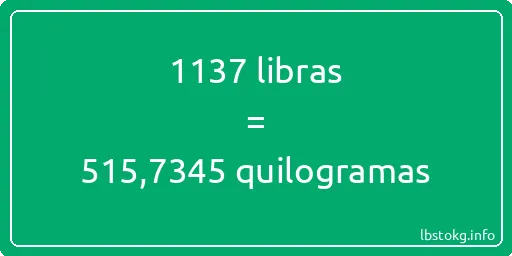 1137 libras a quilogramas - 1137 libras a quilogramas