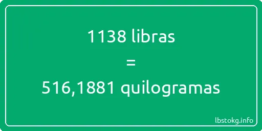 1138 libras a quilogramas - 1138 libras a quilogramas