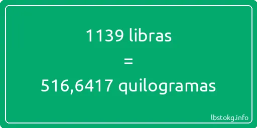 1139 libras a quilogramas - 1139 libras a quilogramas