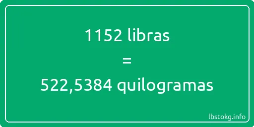 1152 libras a quilogramas - 1152 libras a quilogramas