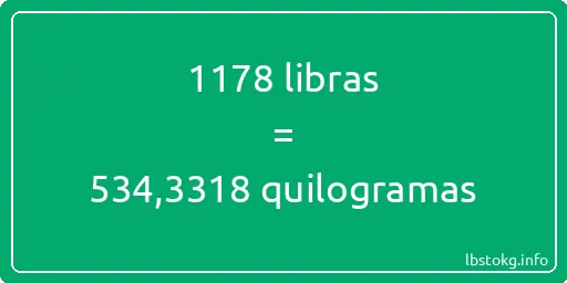 1178 libras a quilogramas - 1178 libras a quilogramas