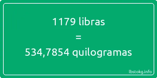 1179 libras a quilogramas - 1179 libras a quilogramas