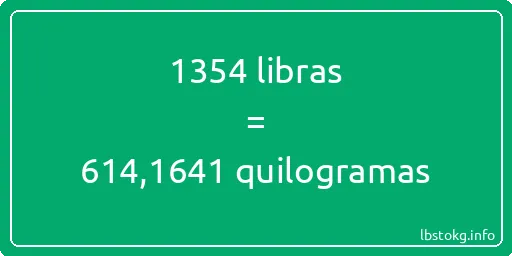 1354 libras a quilogramas - 1354 libras a quilogramas