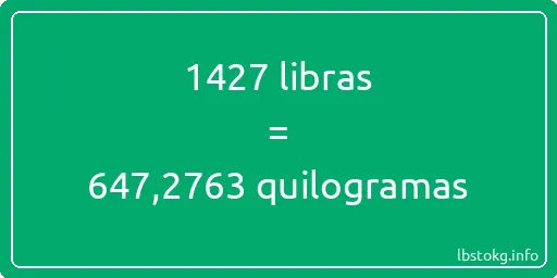 1427 libras a quilogramas - 1427 libras a quilogramas