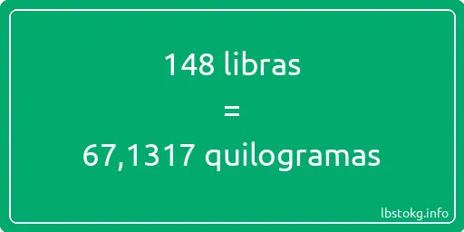 148 libras a quilogramas - 148 libras a quilogramas