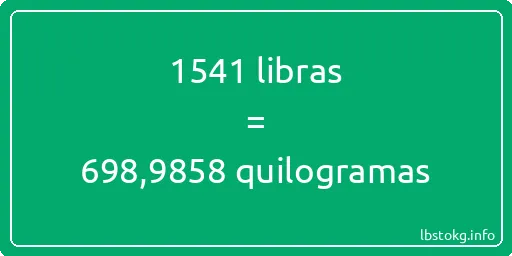 1541 libras a quilogramas - 1541 libras a quilogramas