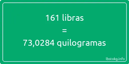 161 libras a quilogramas - 161 libras a quilogramas