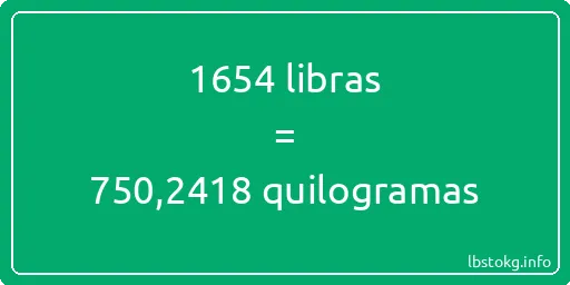 1654 libras a quilogramas - 1654 libras a quilogramas