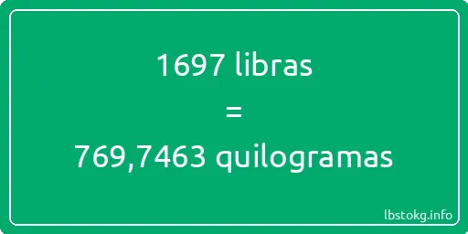 1697 libras a quilogramas - 1697 libras a quilogramas