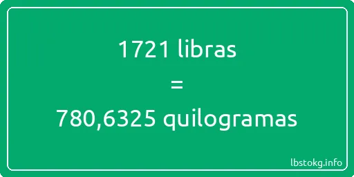 1721 libras a quilogramas - 1721 libras a quilogramas