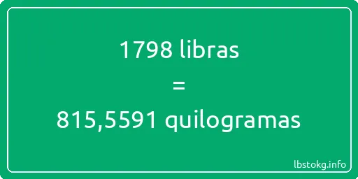 1798 libras a quilogramas - 1798 libras a quilogramas