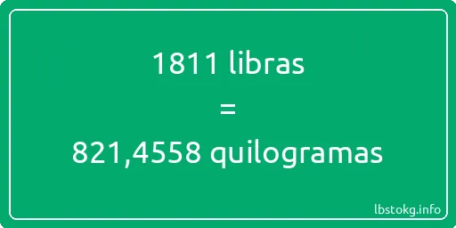 1811 libras a quilogramas - 1811 libras a quilogramas