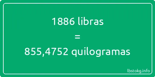 1886 libras a quilogramas - 1886 libras a quilogramas