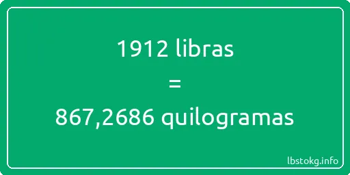 1912 libras a quilogramas - 1912 libras a quilogramas