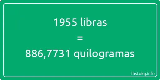 1955 libras a quilogramas - 1955 libras a quilogramas