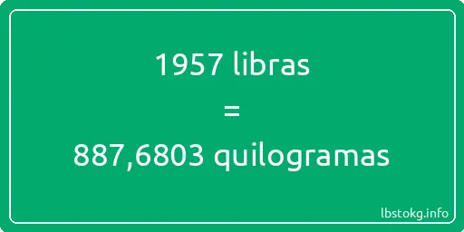 1957 libras a quilogramas - 1957 libras a quilogramas