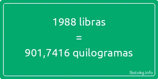 1988 libras a quilogramas - 1988 libras a quilogramas