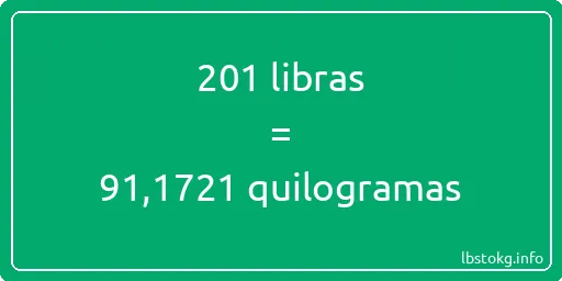 201 libras a quilogramas - 201 libras a quilogramas