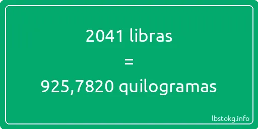 2041 libras a quilogramas - 2041 libras a quilogramas