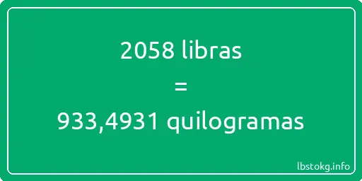 2058 libras a quilogramas - 2058 libras a quilogramas