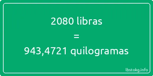 2080 libras a quilogramas - 2080 libras a quilogramas