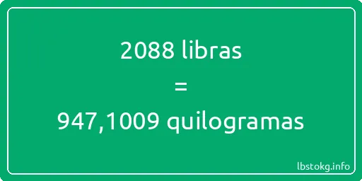 2088 libras a quilogramas - 2088 libras a quilogramas