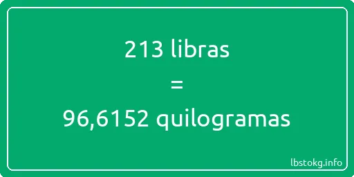 213 libras a quilogramas - 213 libras a quilogramas